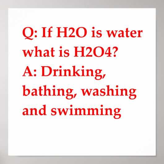 Chemiekwitz Poster (Vorne)