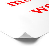 Chemiekwitz Poster (Ecke)