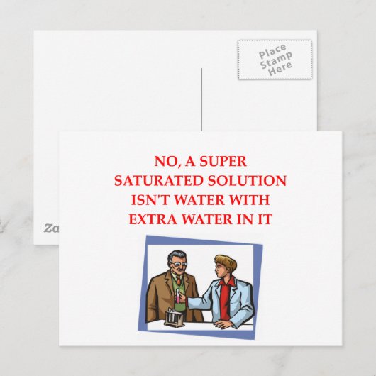 Chemiekwitz Postkarte (Vorne/Hinten)