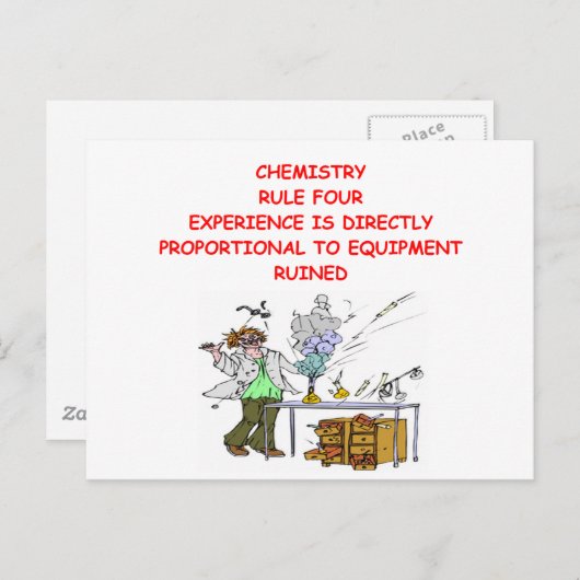 Chemiekwitz Postkarte (Vorne/Hinten)