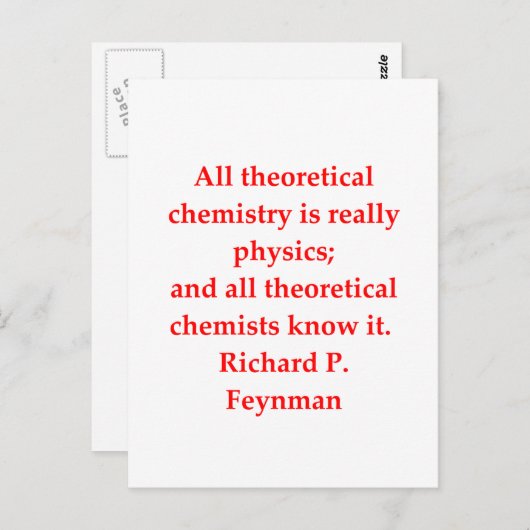 Chemiekwitz Postkarte (Vorne/Hinten)