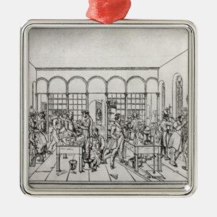 Chemielabor von Baron Justus von Liebig Ornament Aus Metall