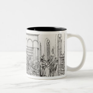 Chemielabor von Baron Justus von Liebig Zweifarbige Tasse