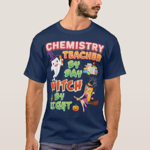 Chemielehrer an Tag Hexennachtsferd T-Shirt