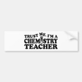 Chemielehrer Autoaufkleber (Vorne)