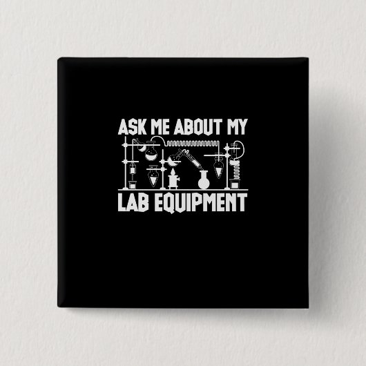 Chemielehrer Button (Vorderseite)