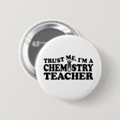Chemielehrer Button (Vorne & Hinten)