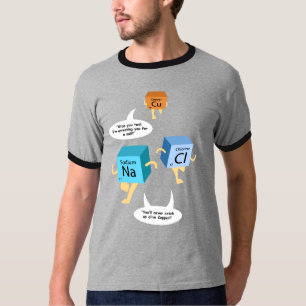 Chemielehrer Chemische Elemente Gag Geburtstag T-Shirt