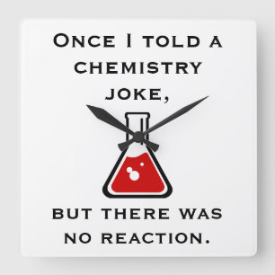 Chemielehrer Chemist Funny Geschenke Uhr