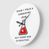 Chemielehrer Chemist Funny Geschenke Uhr (Winkel)