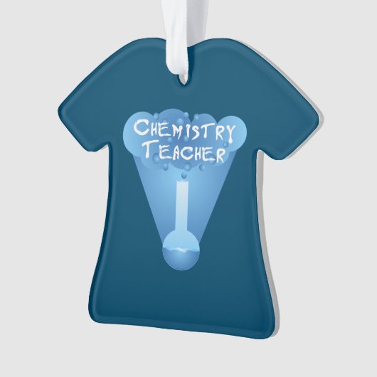 Chemielehrer Cloud Ornament (Vorderseite)
