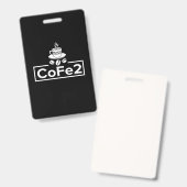 Chemielehrer Coffee Lover Ausweis (Vorder- & Rückseite)