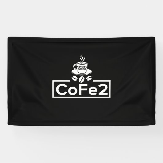 Chemielehrer Coffee Lover Banner (Horizontal)