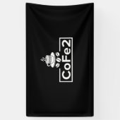 Chemielehrer Coffee Lover Banner (Vertikal)