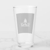 Chemielehrer Coffee Lover Glas (Rückseite)