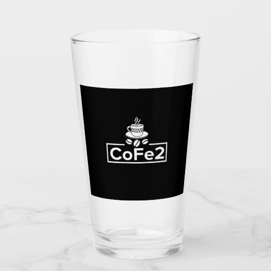 Chemielehrer Coffee Lover Glas (Vorderseite)