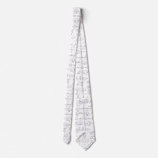 Chemielehrer formas Cool Geek Funny Krawatte (Rückseite)