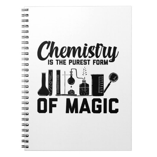 Chemielehrer | Geschenk von Chemist Scientist Notizblock (Vorderseite)