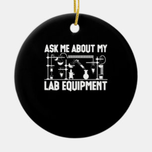 Chemielehrer Keramik Ornament