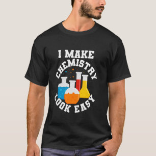 Chemielehrer Naturwissenschaftslehrer Nerd Frauen  T-Shirt