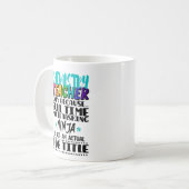 Chemielehrer nur wegen Vollzeit-Multi Kaffeetasse (Vorderseite Links)