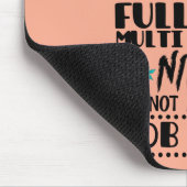 Chemielehrer nur wegen Vollzeit-Multi Mousepad (Ecke)