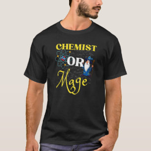 Chemielehrer oder Magierin Alchemy oder Magic Teac T-Shirt
