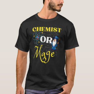 Chemielehrer oder Magierin Alchemy oder Magic Teac T-Shirt