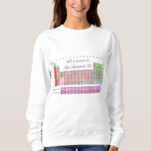Chemielehrer - Periodensystem Wissenschaftslehrer Sweatshirt