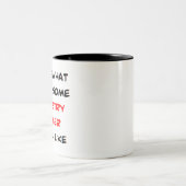 Chemielehrer, phantastisch zweifarbige tasse (Mittel)