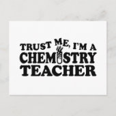 Chemielehrer Postkarte (Vorderseite)