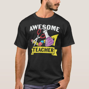 Chemielehrer Schulnotenarbeit Grafik Plus T-Shirt