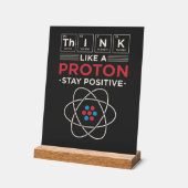 Chemielehrer Science Geek Gag Acrylschild (Winkel)