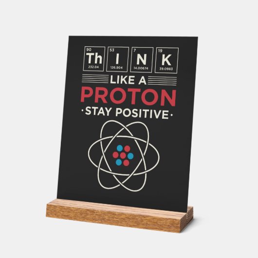 Chemielehrer Science Geek Gag Acrylschild (Winkel)