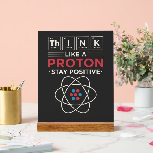 Chemielehrer Science Geek Gag Acrylschild (Hochzeit)