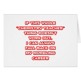 Chemielehrer Spaß ... Modellieren