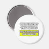 Chemielehrer ... viel schlauer magnet (Vorderseite/Rückseite)