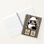 Chemiepanda entdeckte niedlich notizblock (Innenseite)