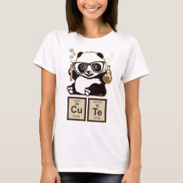 Chemiepanda entdeckte niedlich T-Shirt