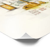 Chemiepapier Foto Print (Ecke)