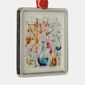 Chemiepapiergerät Ornament Aus Metall (Rechts)