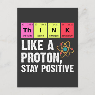 Chemiephysiker Lehrer Student Proton Scienc Postkarte