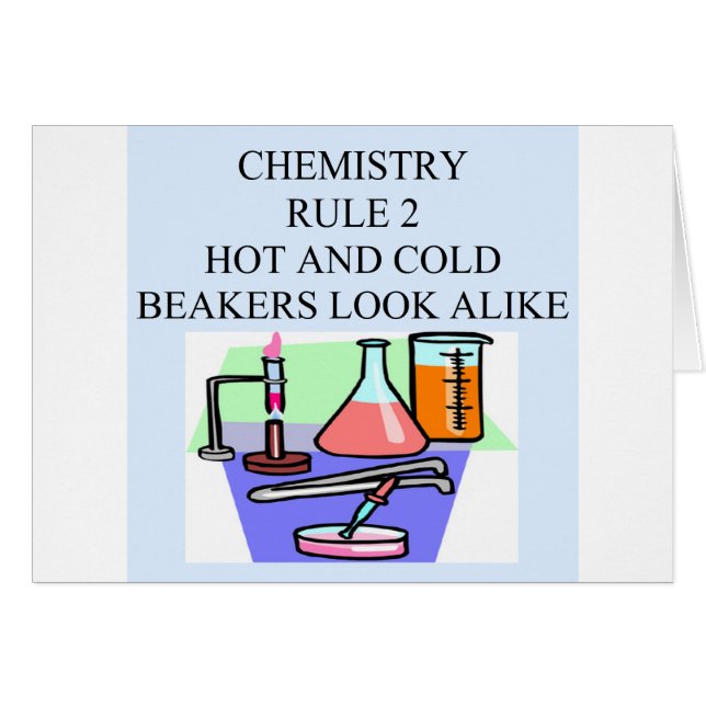 Chemieregel 2 (Vorderseite (Horizontal))