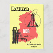 Chemiereklamedesign DDR Postkarte (Vorderseite)