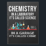 Chemiestabor Science Garage Crime Chemist Notizblock<br><div class="desc">In einem Labrador heißt es Chemie in einer Garage,  es heißt Verbrechen. Funny Geschenk für wissenschaftliche Nerd,  Chemie-Majors,  Apotheker und Chemist Lehrer Scientist.</div>