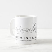 ChemieTeacher Peptidname Tasse (Vorderseite Links)