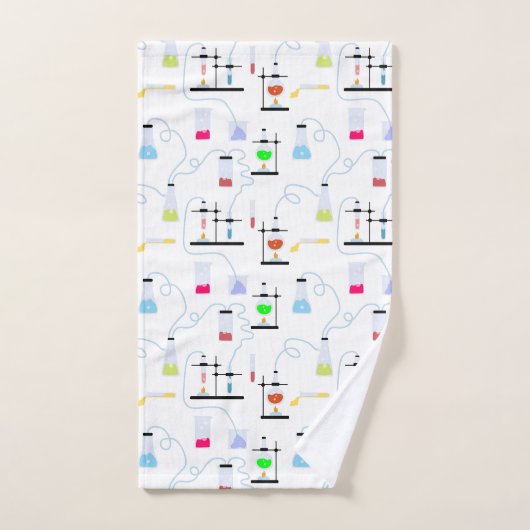 Chemietest Tubes Labrador School Betrifft Badhandtuch Set (Handtuch)