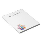 Chemietestuben für Wissenschaftslehrer Notizblock (angewinkelt)