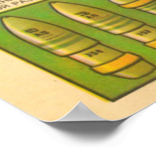 Chemiewaffen Poster (Ecke)