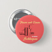 Chemiewerbedesign DDR Button (Vorne & Hinten)